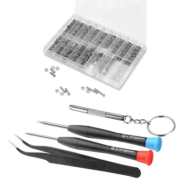 Umfassendes Brillenreparaturwerkzeugset