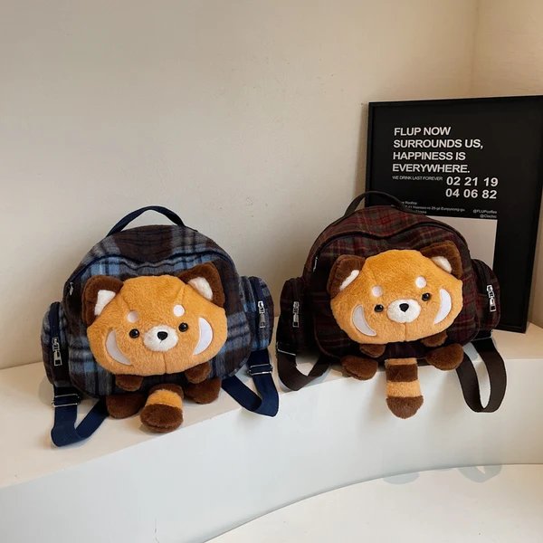 Plüsch-Rucksack mit Tierdesign