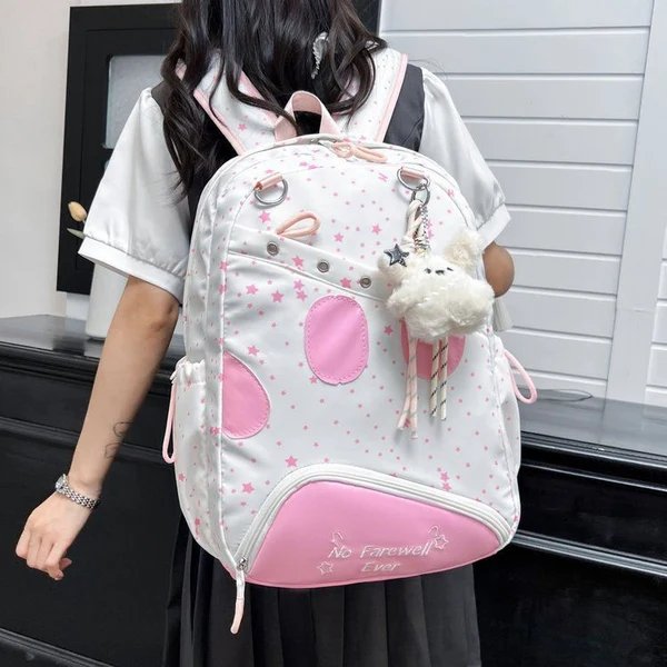 Verspielter Rucksack mit Praktischem Stauraum