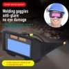 Automatische variable photoelektrische Schweißbrille