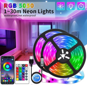 USB LED STREIFEN MIT FARBWECHSEL - RGB LICHT FÜR RAUMDEKORATION & TV-HINTERGRUNDBELEUCHTUNG
