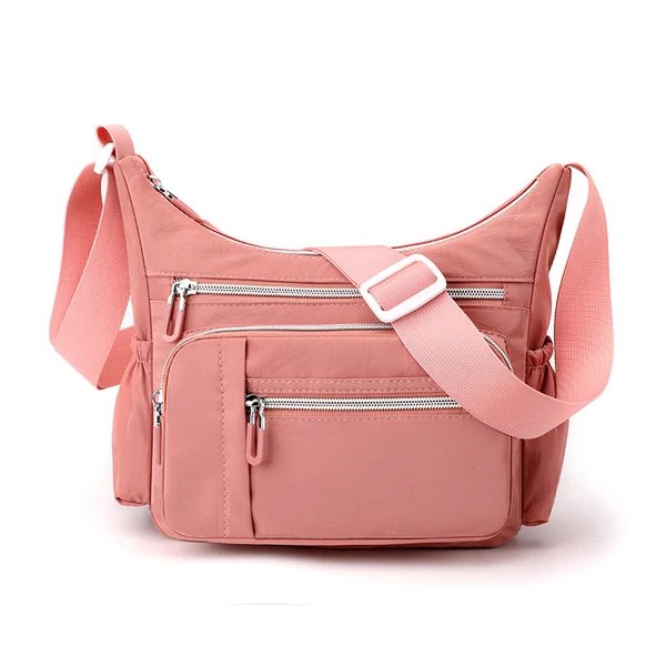 Strukturierte Crossbody-Organizer-Tasche
