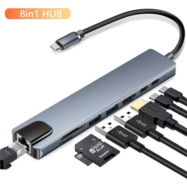 8 In 1 Universelle Dockingstation