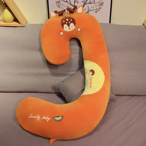 Übergroßes Kuschelmuster Plüschkissen
