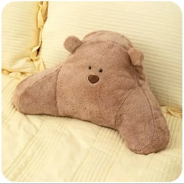 Teddy Shape Weiche Bürostuhlkissen - Plüsch Baumwollkomfort