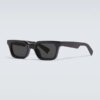 Damen stylische Sonnenbrille im modernen Quadrat-Design mit polarisierten Gläsern