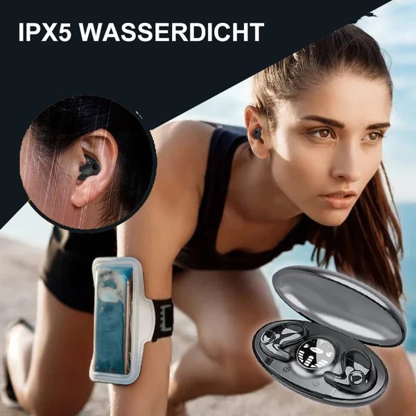Unsichtbare kabellose Schlaf-Kopfhörer, IPX5 wasserdicht Hover Image