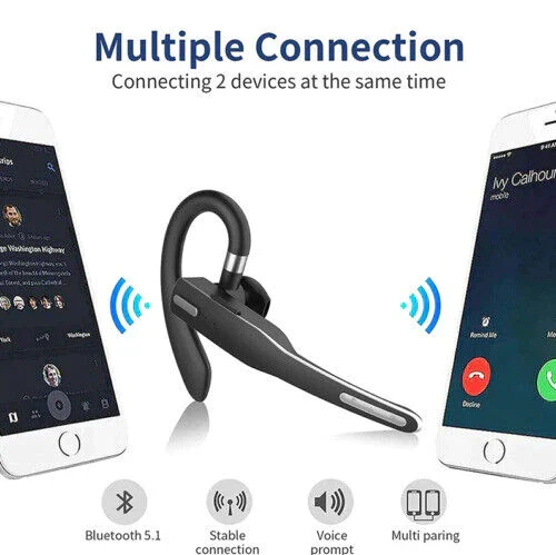 Drahtlose Bluetooth-Ohrhörer mit langer Batterielebensdauer und Geräuschunterdrückung Hover Image