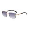 Damen modische Sonnenbrille mit einzigartigen akzentuierten Details