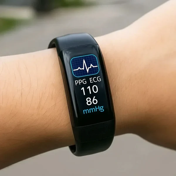 Smartwatch mit EKG- und Blutdruckmessgerät