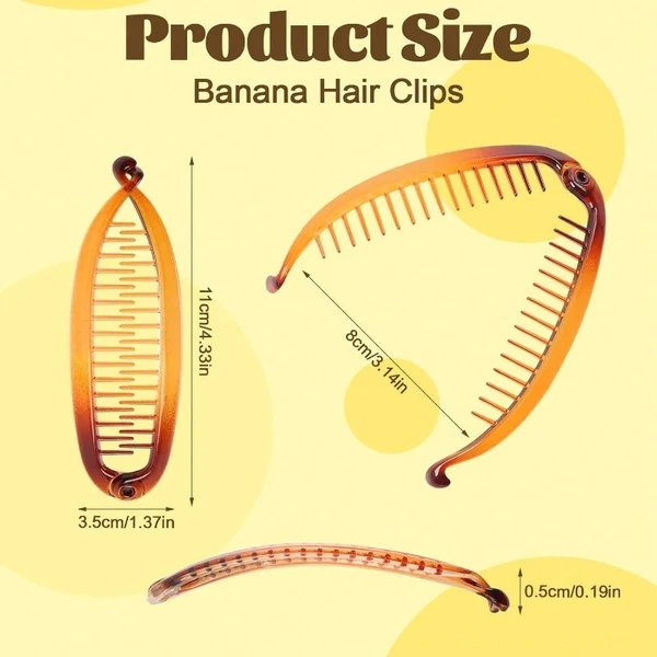 Sanfte volumisierende Bananenclip Hover Image