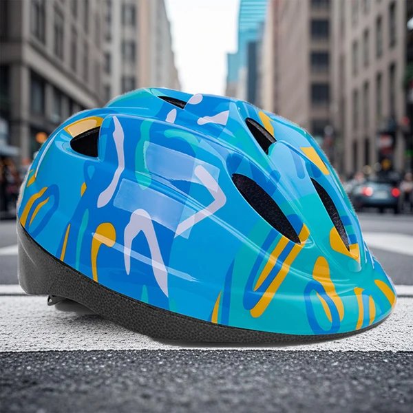 Kinder Fahrradhelm mit Dinosaurier-Motiv