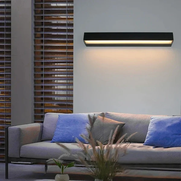 Moderne LED Wandleuchte für Außenbereich - Wetterfest, energiesparend, ideal für Garten und Terrasse