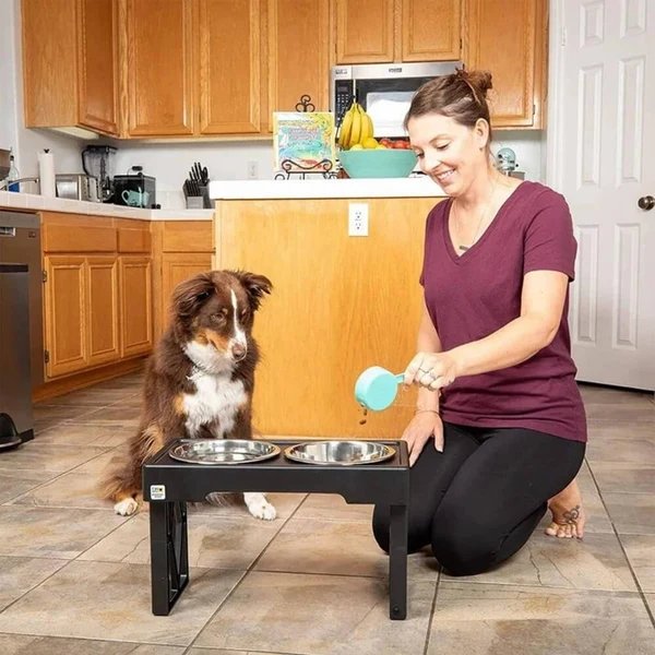 PupLift Erhöhter Hundenapf – Ergonomisch & Langsame Fütterung für Gesunde Mahlzeiten Hover Image