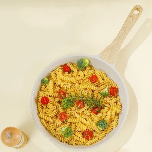 Maifan Antihaft-Bratpfanne Topfdeckel Schüsselheber