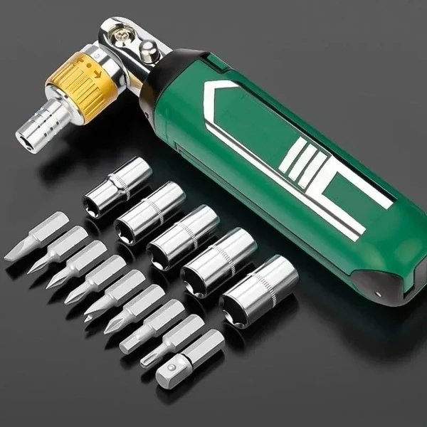 14in1 Multi-Winkel-Ratschenschraubendreher-Set