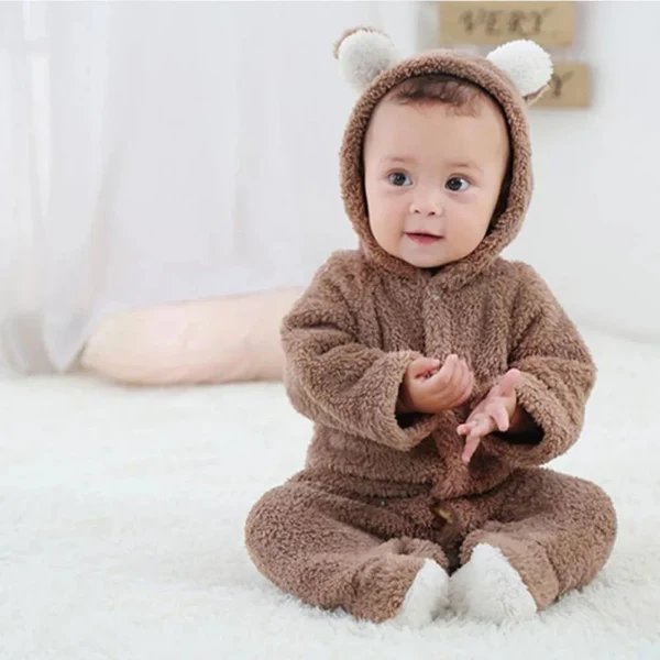 Süßes Baby-Body im Bären-Design Hover Image