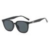Damen elegante Sonnenbrille mit trendigem Transparent-Rahmen