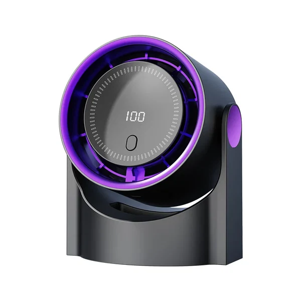 Airiqo bladeless USB-Ventilator | 100 Stufen | Flüsterleise & energieeffizient | Tragbar & wandmontierbar