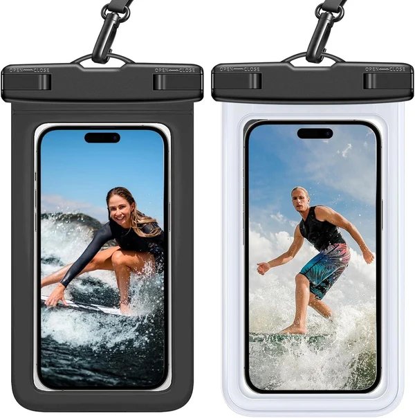 Wasserdichte Smartphone-Tasche mit Sicherungsverschluss