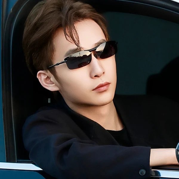 Herren Sportliche Sonnenbrille mit ergonomischem Design und polarisierten Gläsern