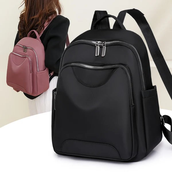 Schlanker Minimalistischer Reißverschluss-Rucksack