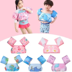 FLOTTY Kinder Schwimmhilfe | Rettungsweste mit Armflügeln | Verstellbarer Doppelverschluss | Für Kinder bis 25 kg Hover Image