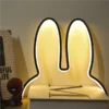 USB wiederaufladbare Kaninchen Nachtlicht mit Umgebungslicht - BunnyLight