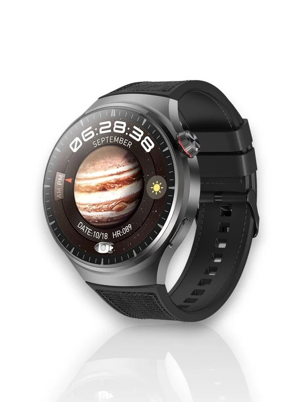 Slim Sportuhr mit Aktivitätsmonitor – Wasserdichte Bluetooth-Uhr für Damen und Herren