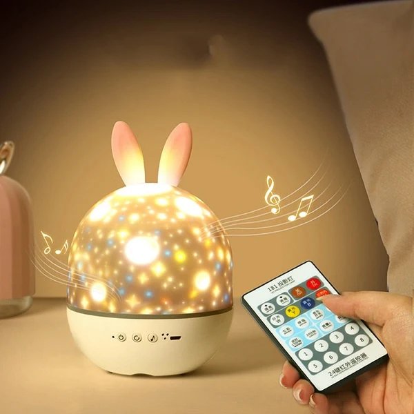 LED-Universum Sterne Bunny Projektor Nachtlicht