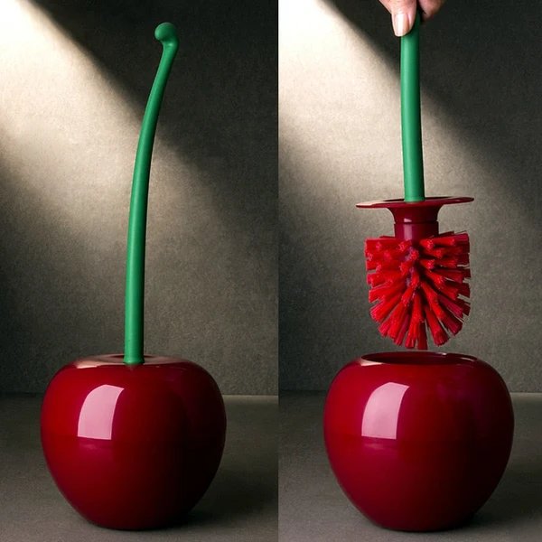Nordic Cherry Toilettenbürste und Halter