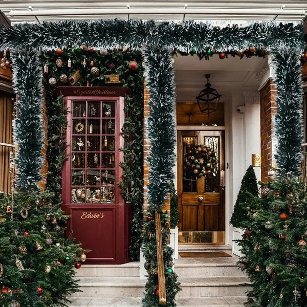 Weihnachtliche Deko Girlande – Künstliche Tannengirlande für Innen- und Außendekoration Hover Image