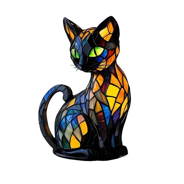Lumikat Handmade Leuchtende Katzenlampe – Atmosphärische Beleuchtung und Geschenk