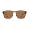 Damen Sonnenbrille mit stilvollem quadratischen Rahmen und polarisierten Gläsern