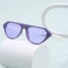 Damen modische asymmetrische Sonnenbrille