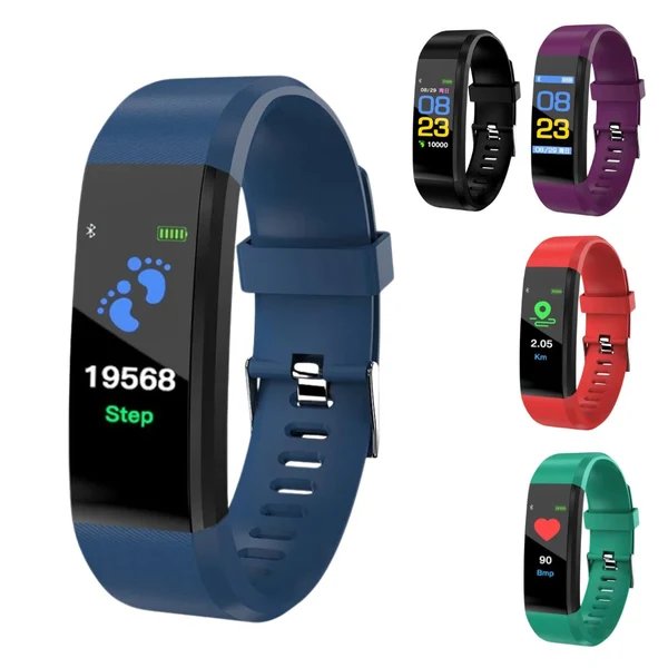 Senior Smartwatch – Basis-Fitness-Tracker mit Schrittzähler, Herzfrequenzmesser & benutzerfreundlichem Design