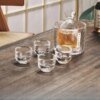 Japanisches Sake-Set aus Glas – Elegante Karaffe mit Bechern | Perfekt für Wein, Whiskey und Likör