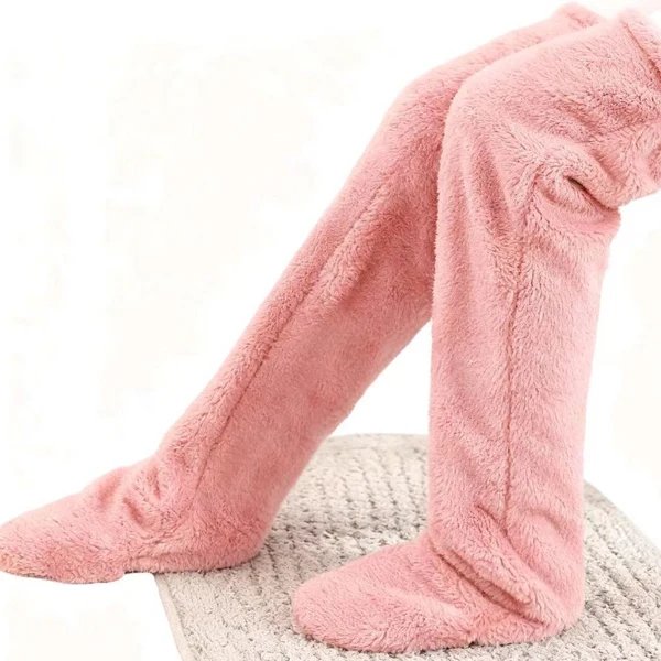 Damen Kuschelige Beinwärmer aus hochwertigem Fleece Hover Image