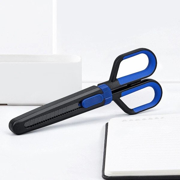 2in1 Sichere Schnitt Kreativmesser Schere Hover Image