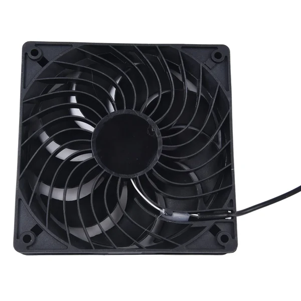 AirSol Duo Belüftungssystem | Solarbetriebene Dual-Abluftventilatoren | 10W | Für Gewächshaus, Tierstall & Außenanwendungen Hover Image