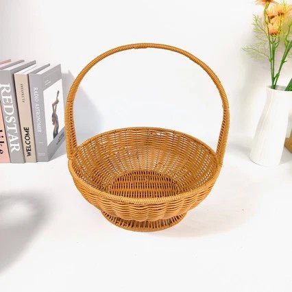Unisex Feiner Rattanservierkorb