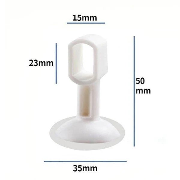 10PCS Silikon Türstopper Hover Image