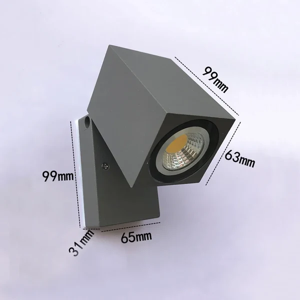 Wasserdichter LED-Außenstrahler – Ideal für Garten, Terrasse und Außenbereich Hover Image