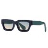 Damen oversized Sonnenbrille im modernen, kantigen Design