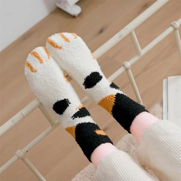 Winter Katze Krallen Warme Schlaf Boden Socken