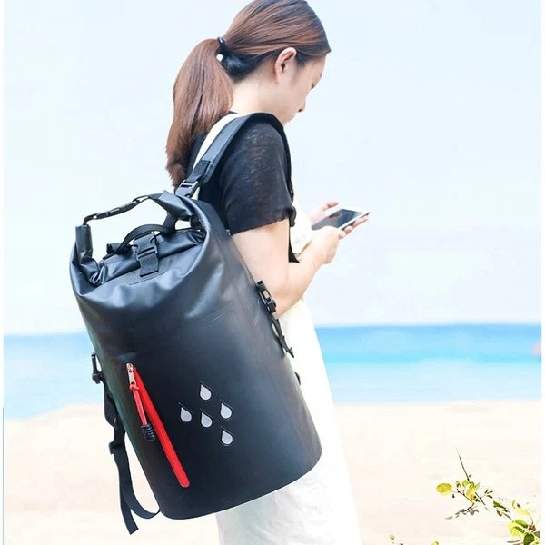 Unisex Wasserdichte Rucksacktasche mit praktischen Fächern