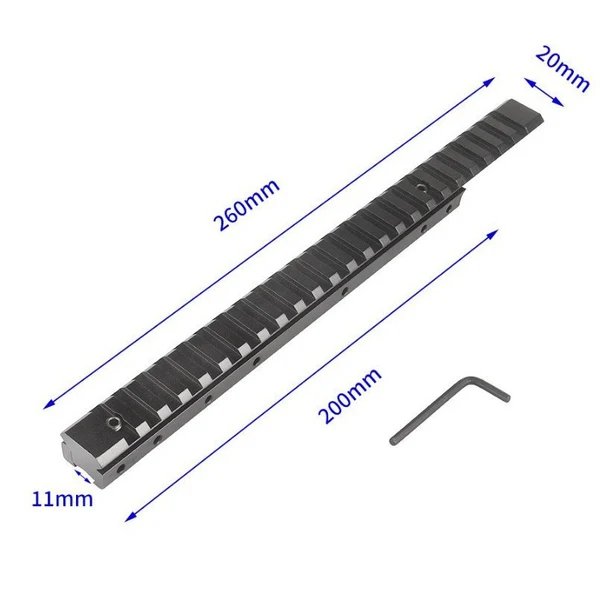 Taktische Schienenmontagebasis