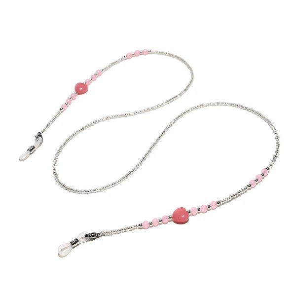 Elegante Perlen Brillen Kette Hover Image