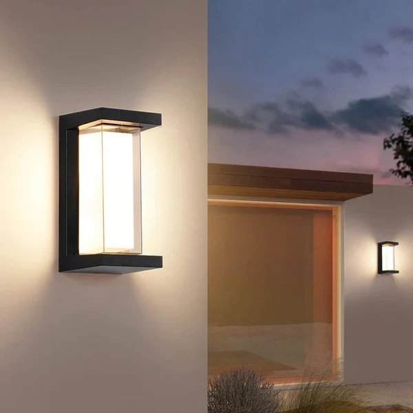 Stylische Wetterfeste Außenwandlampe
