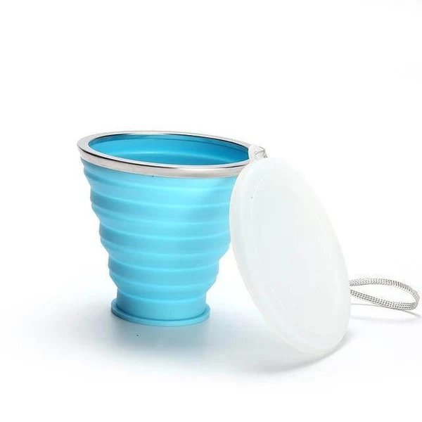 Faltbecher Easy Silikon Reisebecher